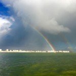Regenbogen nach einem kurzen Schauer