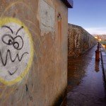 Grafitty an historischen Orten